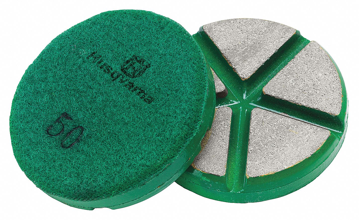 HUSQVARNA Ceramic Polishing Pads, 50 Grit 18G510577317001 Grainger