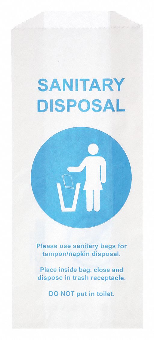 sanitary napkin disposal bags