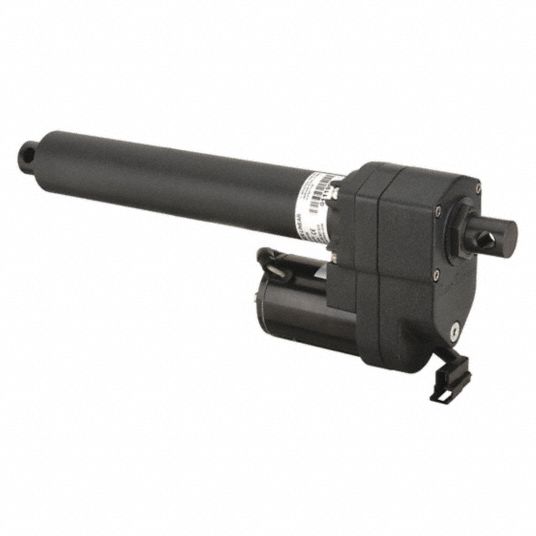 WARNER LINEAR Actuador Lineal, Carga Nominal 2200 lb., Longitud del  Desplazamiento 12, Velocidad @ Carga Nominal 30 pulg./min. - Actuadores  Lineales - 18G778