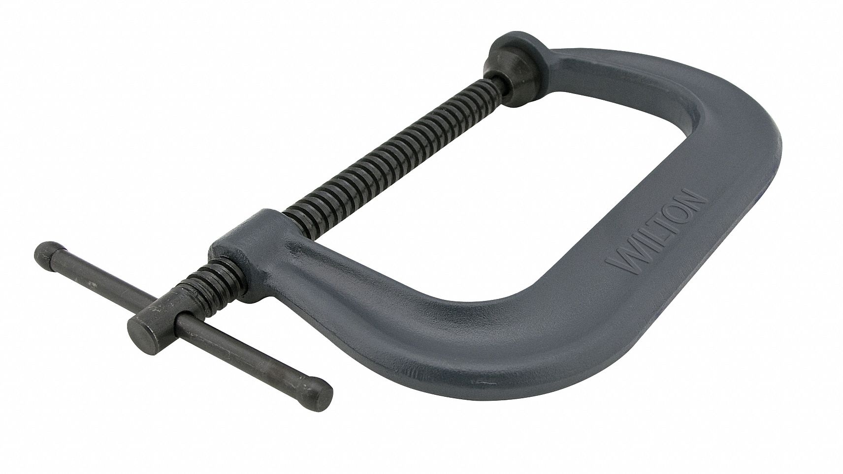 WILTON Regular Duty Steel CClamp, 3 in Max. Opening, 2 1/2 in