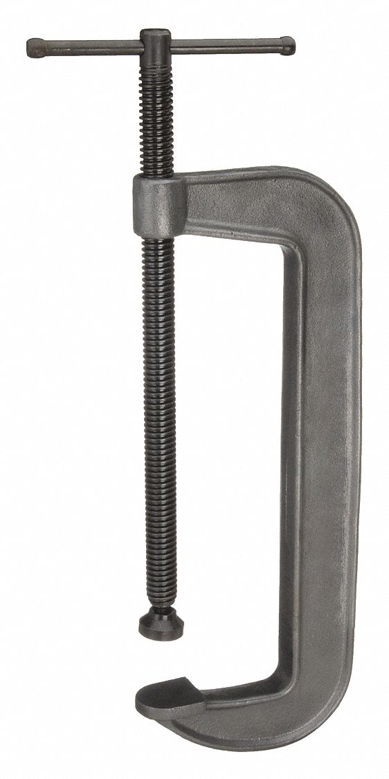 WILTON, Heavy Duty, Flat, CClamp 18G742540A12 Grainger