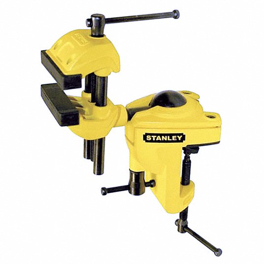 Multi-Angle Vise: 2 7/8 in Jaw Wd - Vises, 2 7/8 in Max. Opening - Vises, Knurled, Swivel