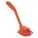 DISH BRUSH, SOFT, ORANGE