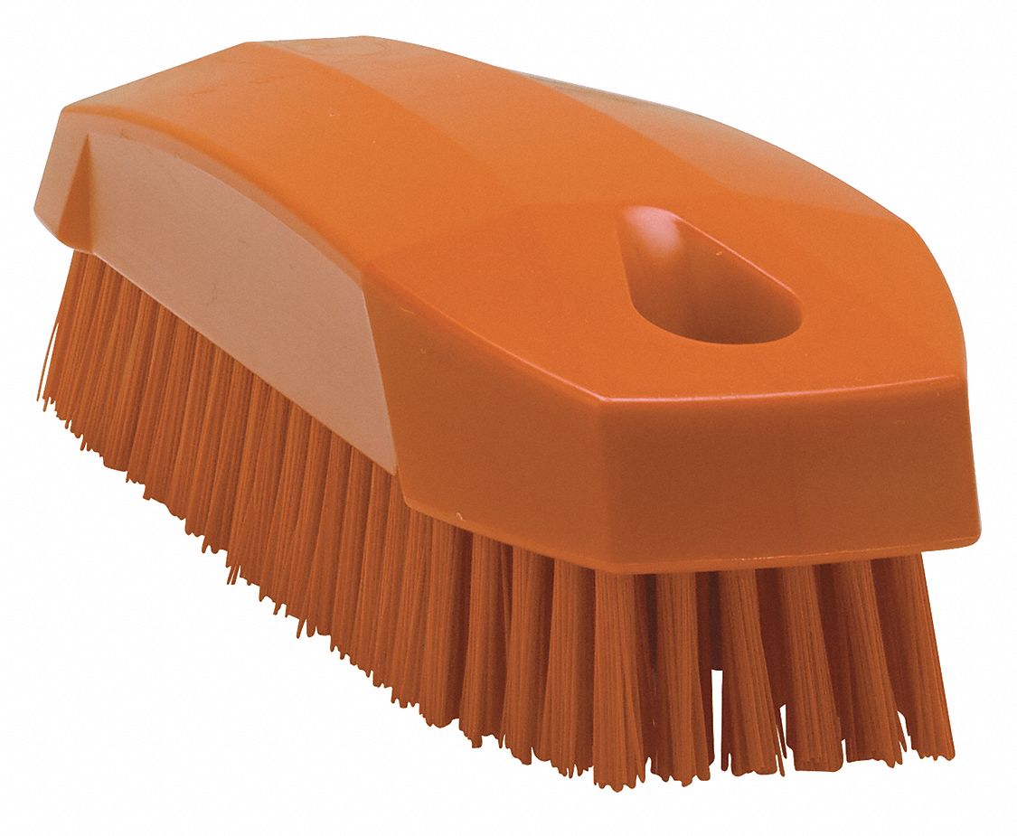 HAND AND NAIL BRUSH,4 1/2 IN BRUSH L
