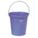 PAIL POLYPROPYLENE 3 GALLON PURPLE