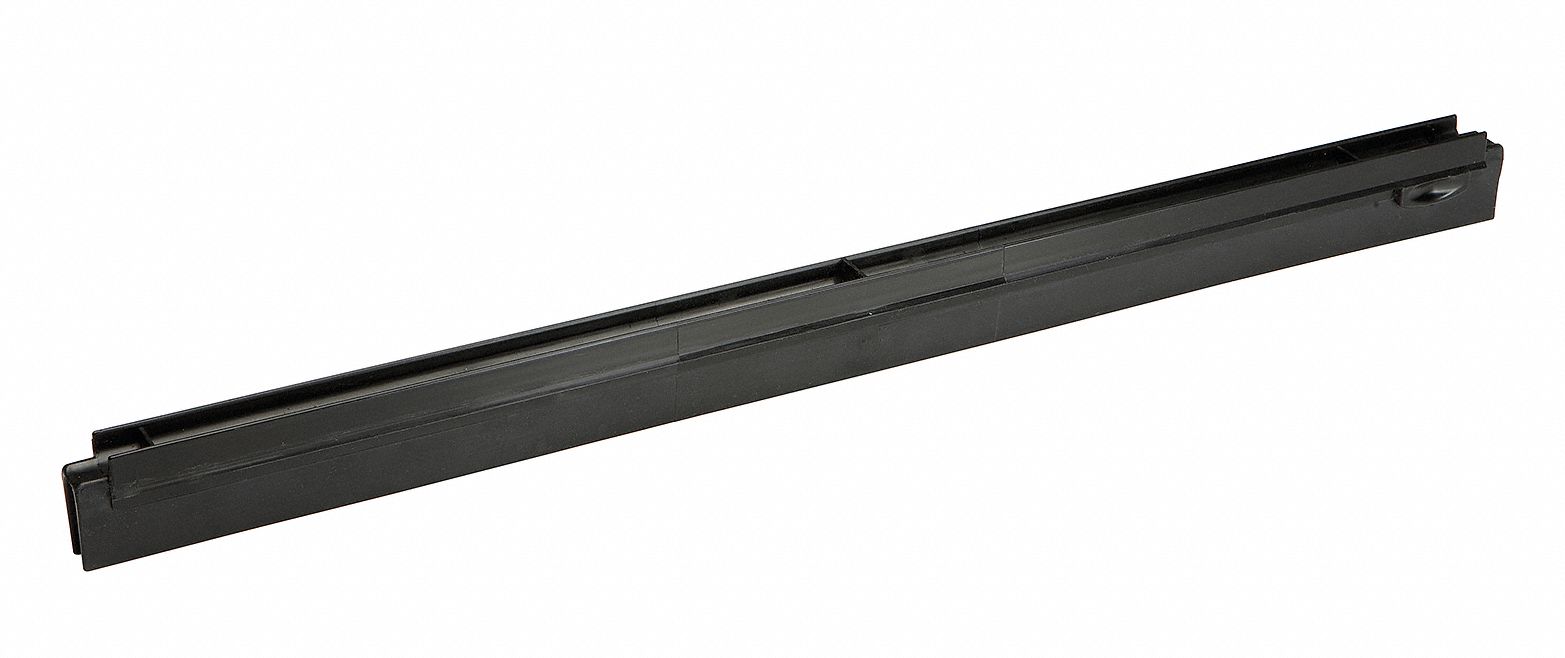 SQUEEGEE BLADE,23 5/8 IN W,BLACK
