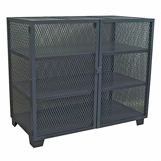 JAMCO, 72 in x 36 in x 54 in, 3 Fixed Shelves, Storage JAMCO, 72 in x 36 in x 54 in, 3 Fixed Shelves, Storage