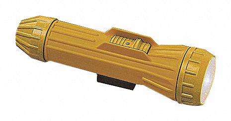 FULTON FLASHLIGHT,3D,MAGNETIC BASE,YELLOW - Handheld Flashlights ...