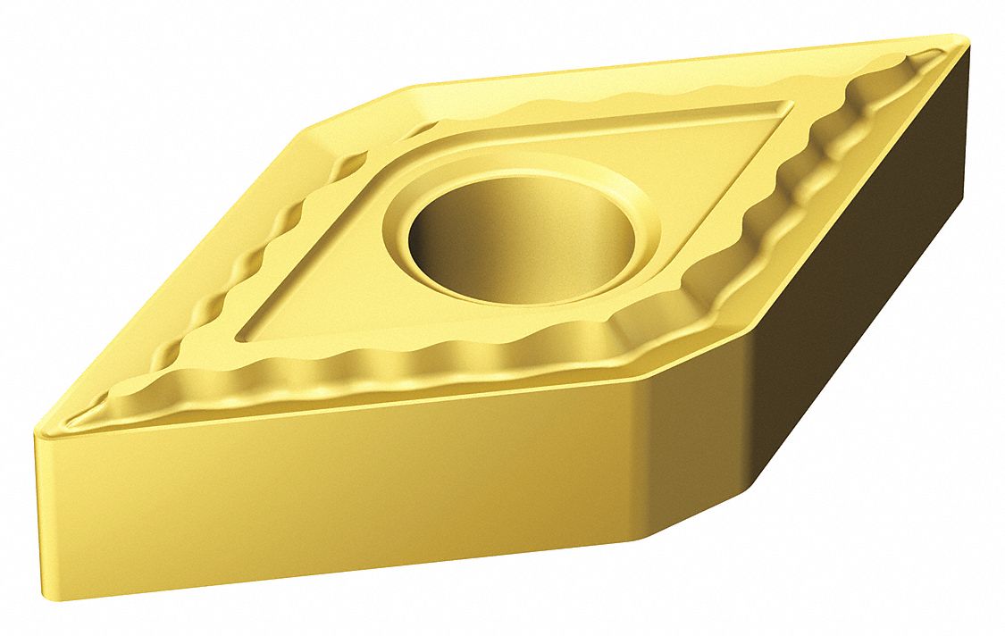 SANDVIK COROMANT, DNMG Insert, Neutral, Turning Insert, Medium, Diamond