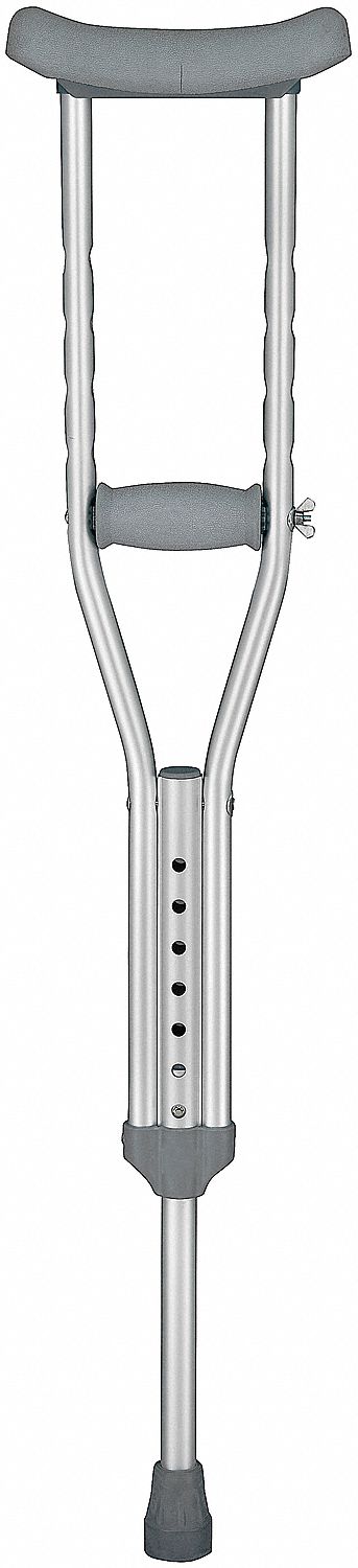 18L035 - Crutches Adult Aluminum PR