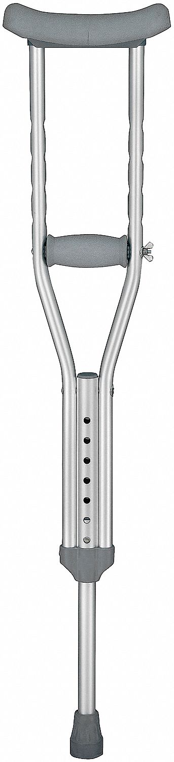 18L036 - Crutches Adult Tall Aluminum PR