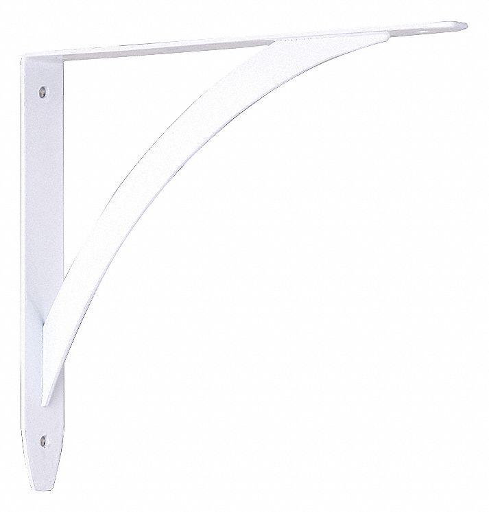 10 IN WHITE ELEGANTE SHELF BRACKET