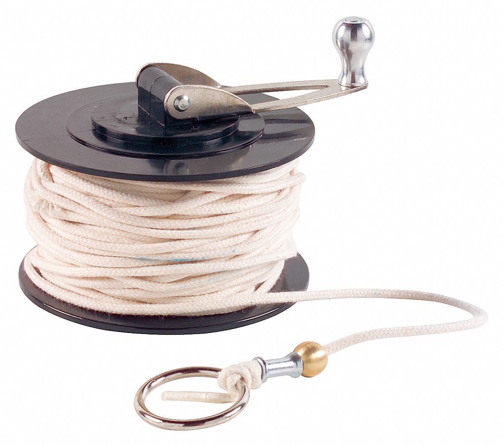 CHALK LINE,W/HANDLE,WHT,150 FT,FOR