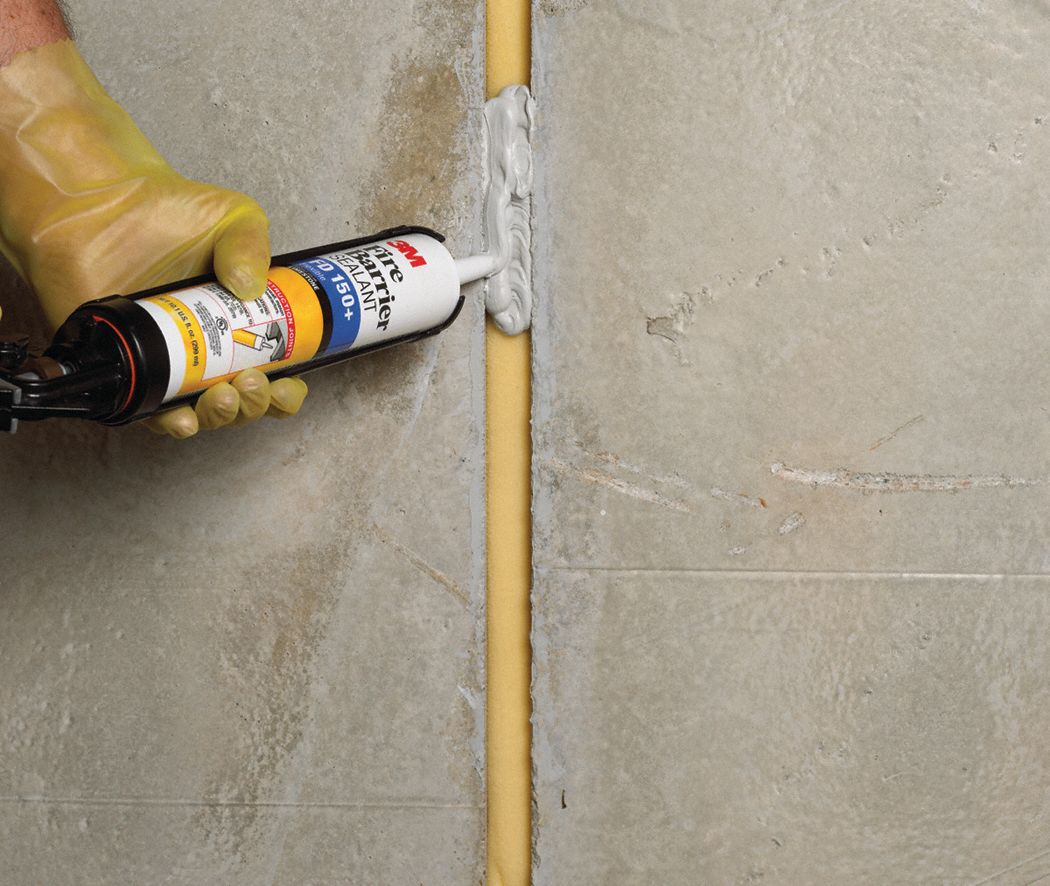 3M Firestop Sealant, 20 fl oz Tube, Up to 4 hr Fire Rating, Red