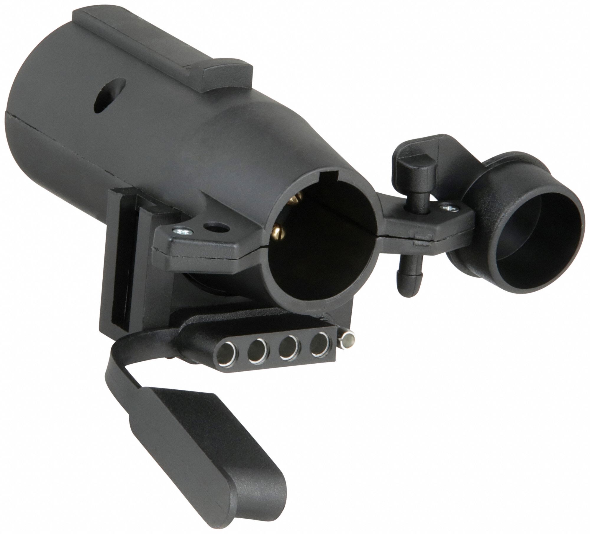 3-Way Trailer Adapter Plastic, PVC Coated Wire