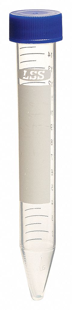 CONICAL TUBE.15ML RACKED STERILE.PK