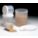 WIDE-MOUTH JARS,POLY,16OZ,PK 10