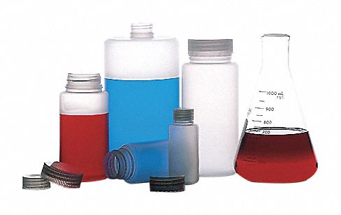 LAB SAFETY SUPPLY BOTTLE WIDE MOUTH 500 ML PP,PK12 - 22707
