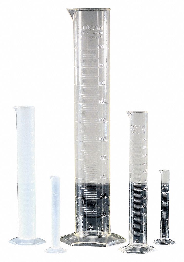 GRADUATED CYLINDER,POLYPROPYLENE,10