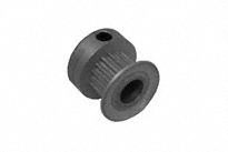 Timing Pulley: Trapezoidal, Fixed, MXL For Belt Trade Size, For 1/4 in Belt Wd
