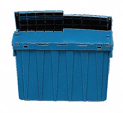 CONTAINER,BLUE,12X13X22