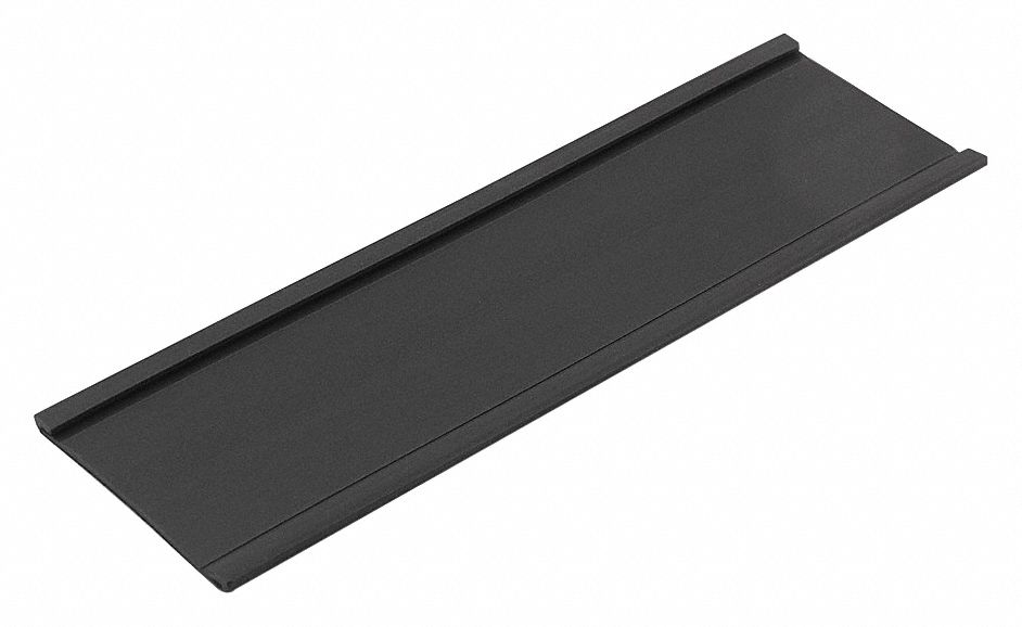 LABEL HOLDER ROLL, 50 FT X 1¾ IN, GREY, C-CHANNEL, MAGNETIC