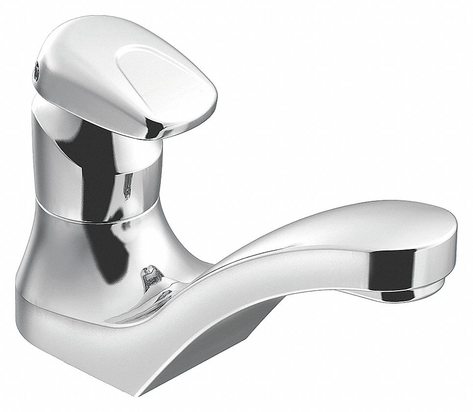 MOEN COMMERCIAL LAVATORY FAUCET,1 HANDLE METERING,C Kitchen and