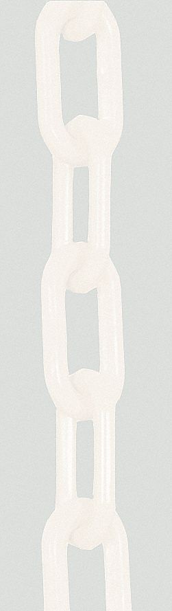 1.5 IN. WHITE CHAIN-300 FT.