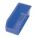 SHELF BIN,17-7/8L X 6-5/8W,BLUE