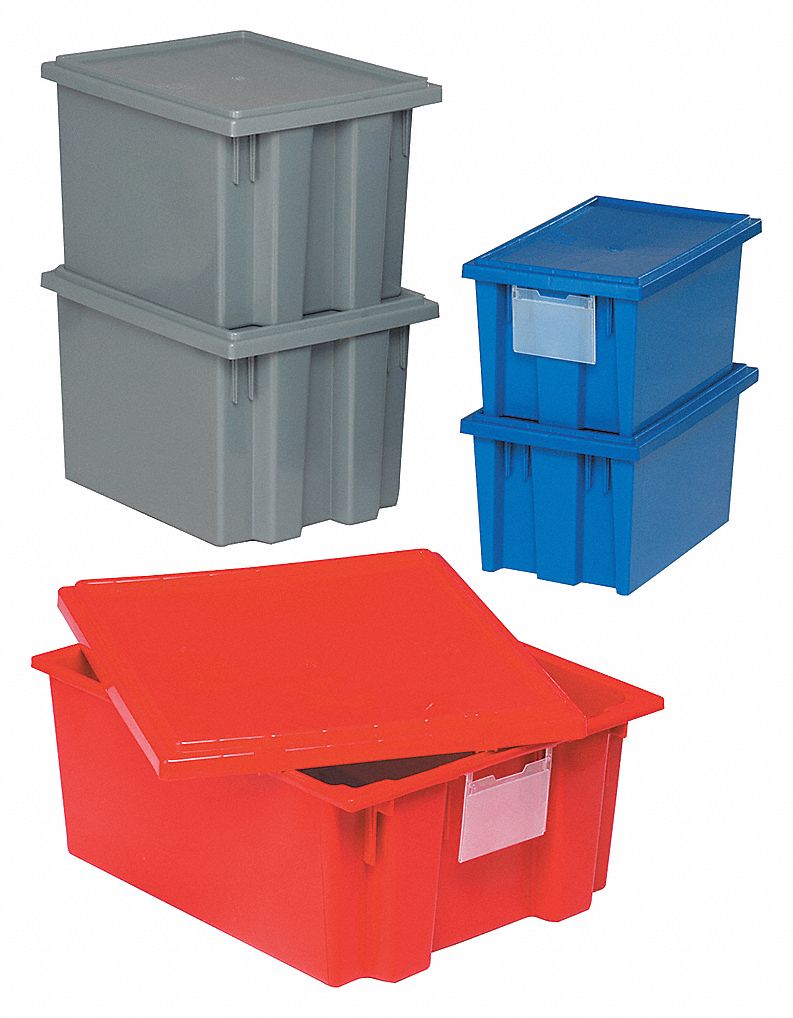 TOTE BOXLID, 14-1/2L X 17W,RED