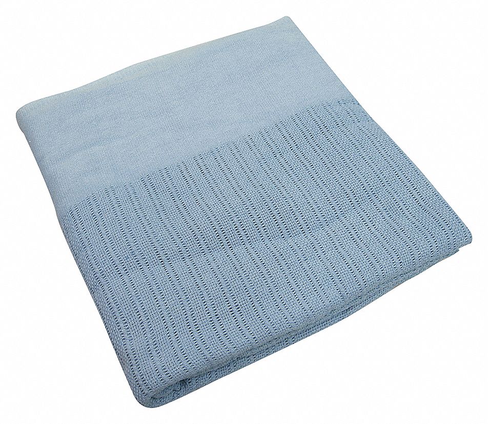 THERMAL BLANKET TWIN 66X90IN BLUE