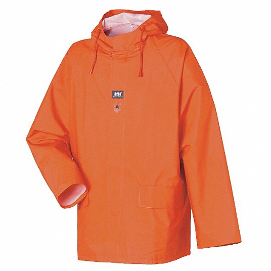 HELLY HANSEN 70030_200-XL Jacket,Flame-Resistant,Orange,XL 