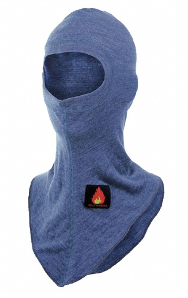 FLAME-RESISTANT BALACLAVA, 9.2 CAL/SQ CM ATPV, BELTRON/KERMEL/VISCOSE, BLUE, ONE SIZE