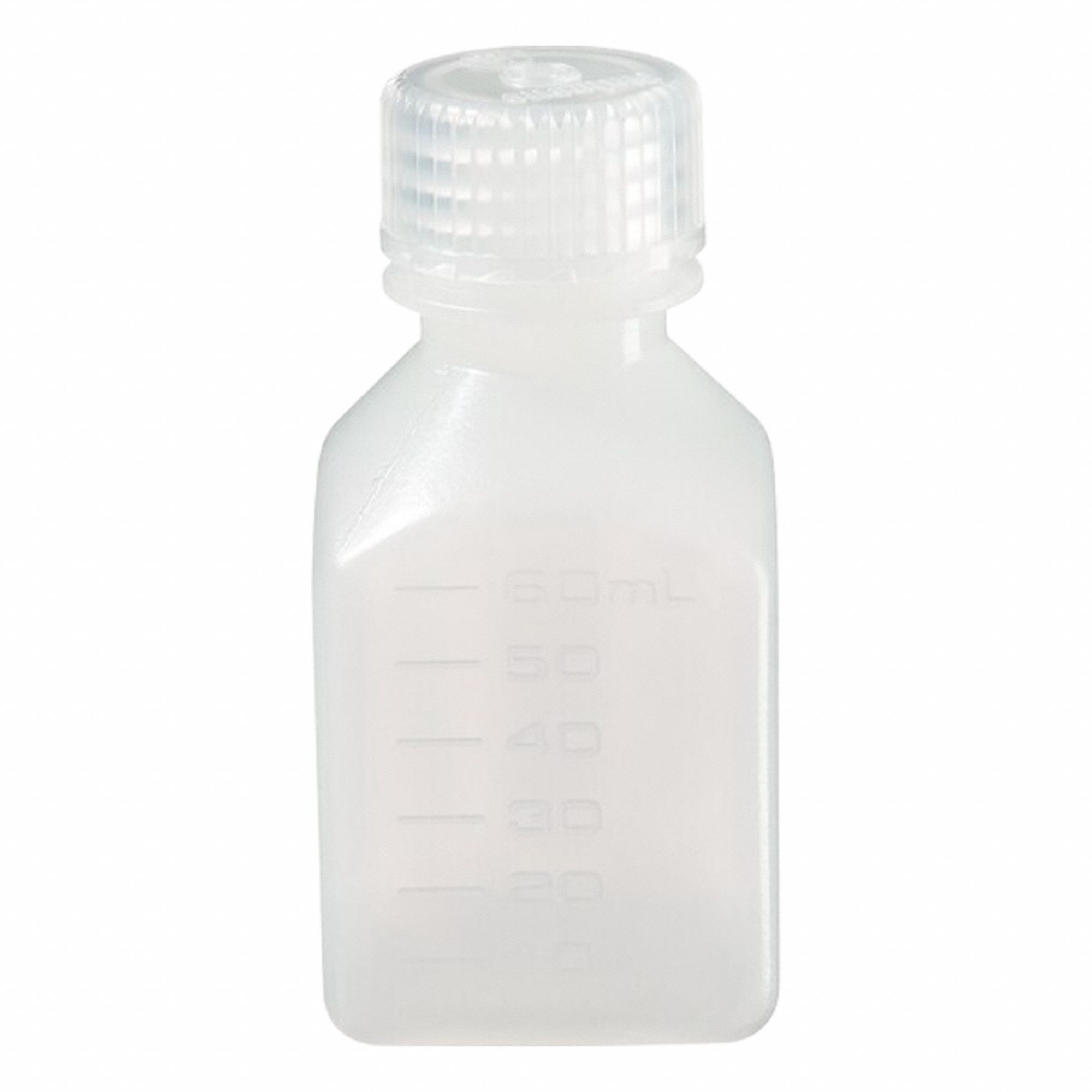 Laboratory Bottle HDPE 83 mm H PK72
