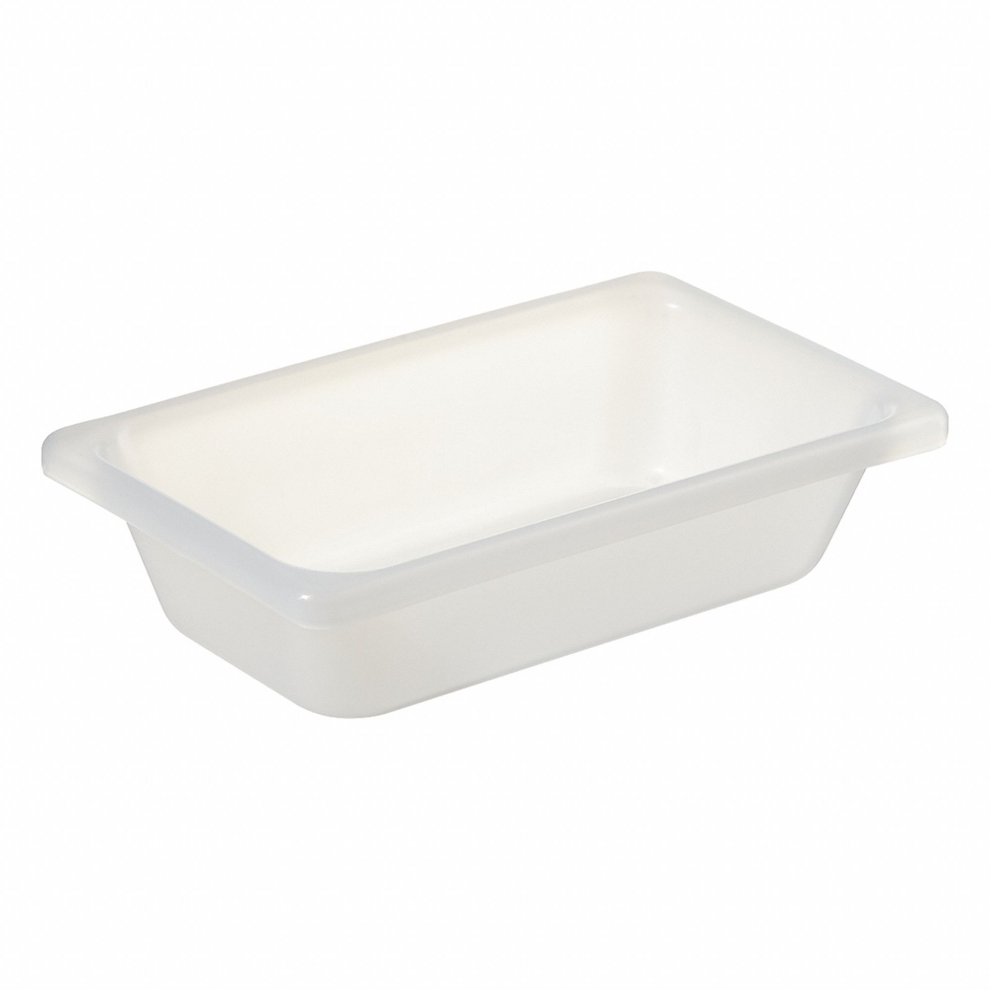 Lab Pan 2 1/2 in H Polypropylene PK6