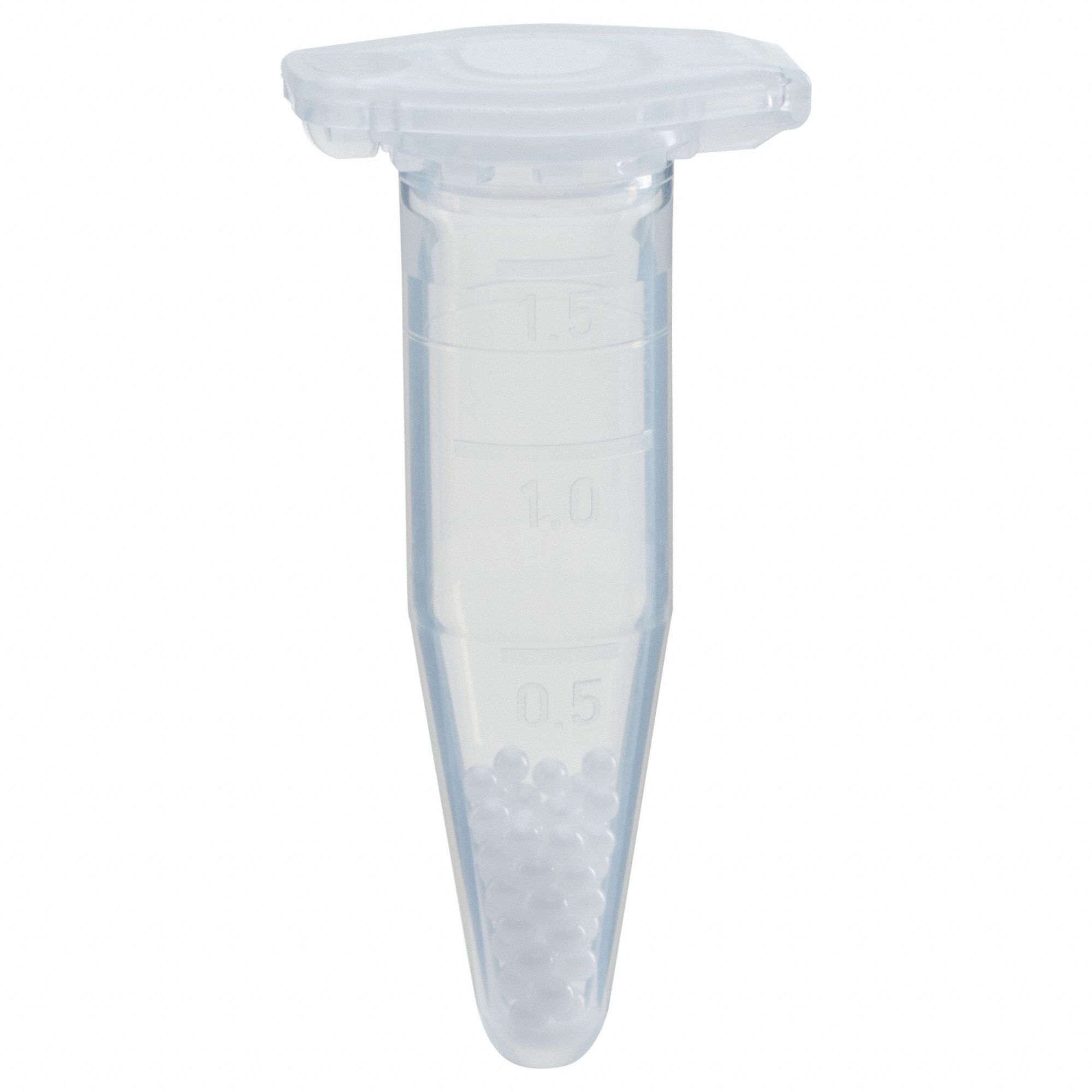 Tube Ceramic (Beads), Polypropylene (Tube), Polypropylene (Cap)