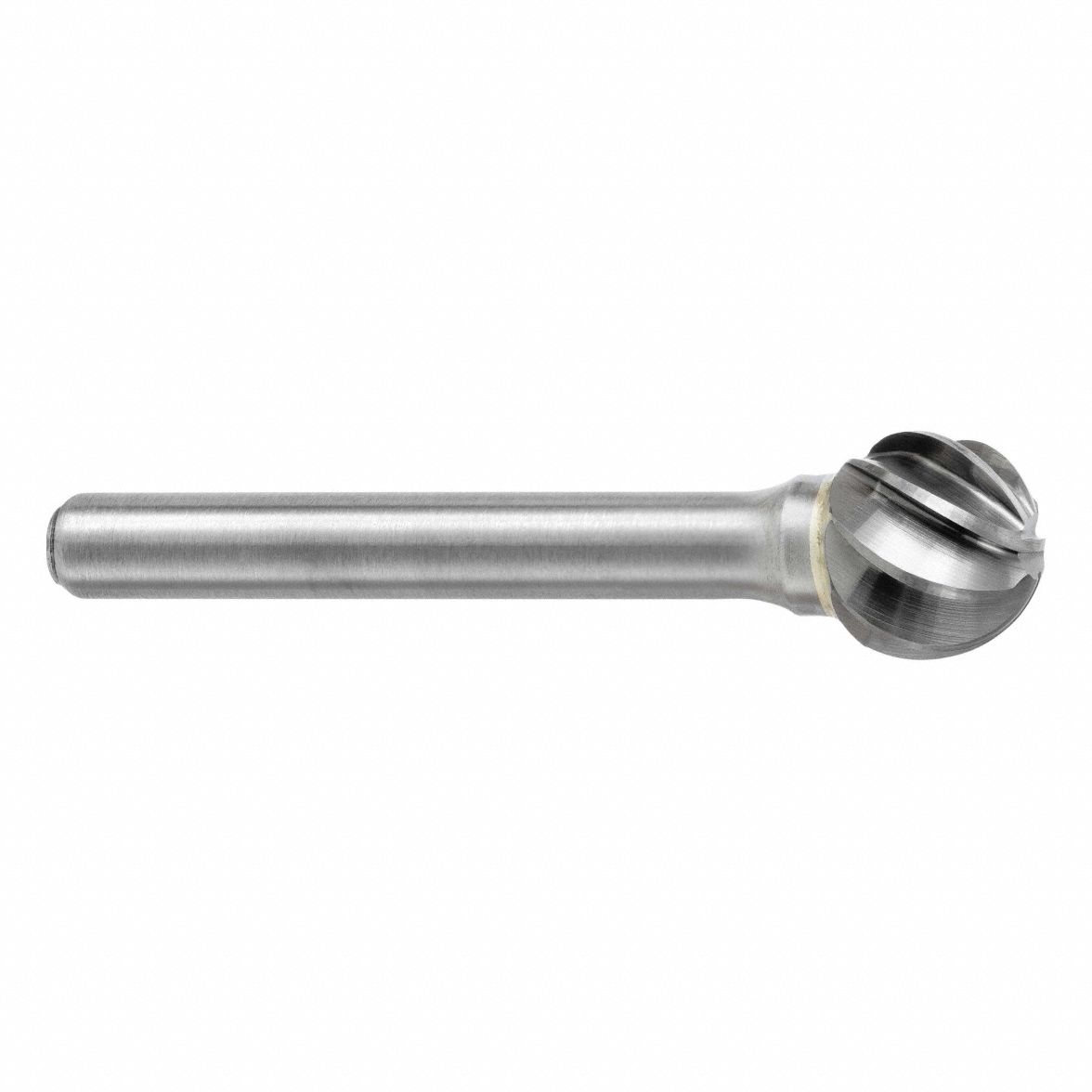 Carbide Bur: Ball, SD-1NF, 1/4" Head, 1/4" Shank