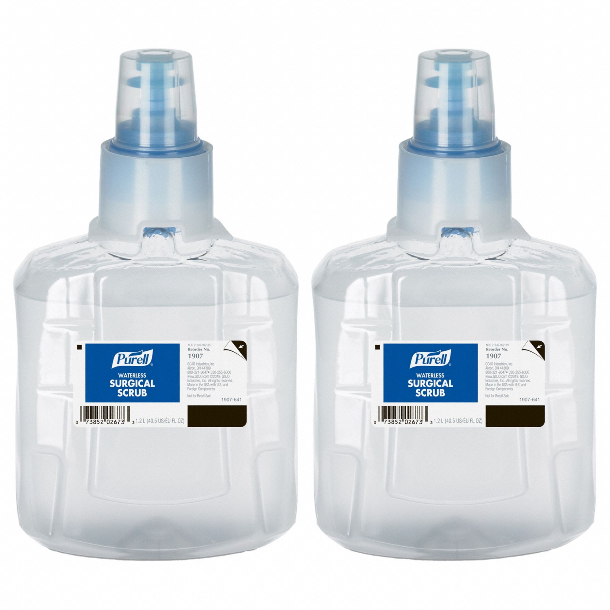 Waterless Surgical Scrub: LTX-12™ Series, Gel, Cartridge, 1, 200 mL, Requires Dispenser, 2 PK