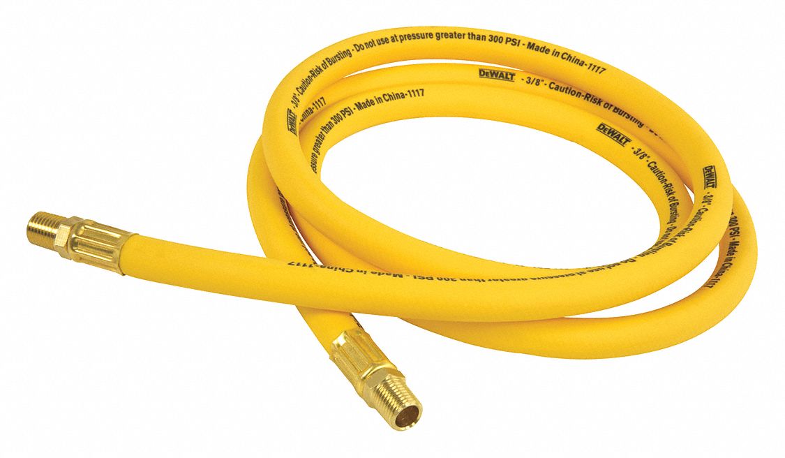 Air Hose Hybrid Lead-In 3/8 x6 ft.