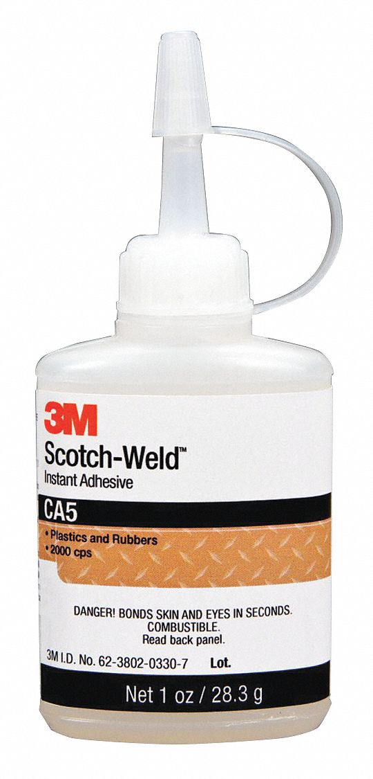 INSTANT ADHESIVE,CA5,CLEAR,1 FL OZ,PK12