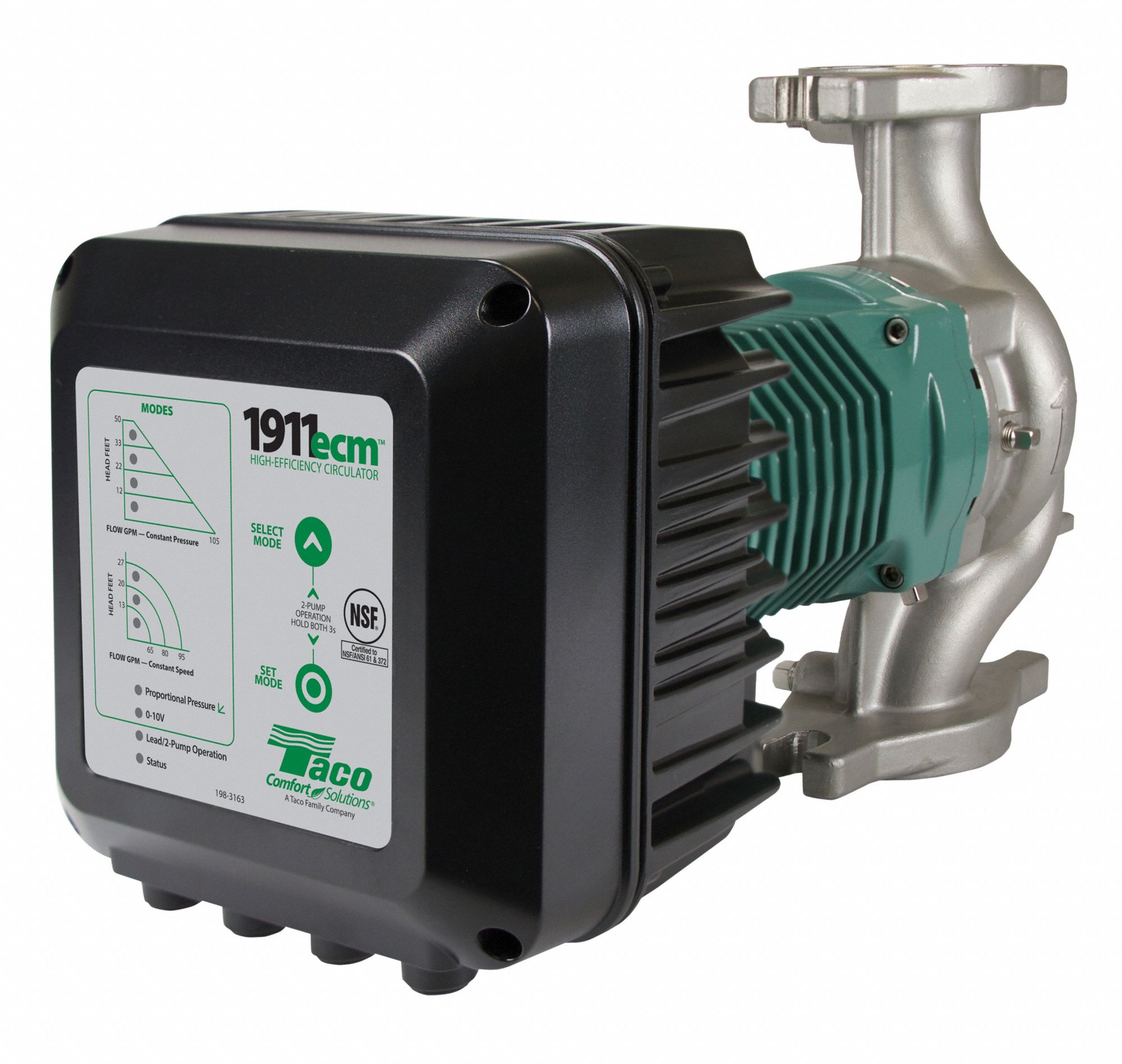 Circulating Pump Flange 3/5hp 100/240VAC