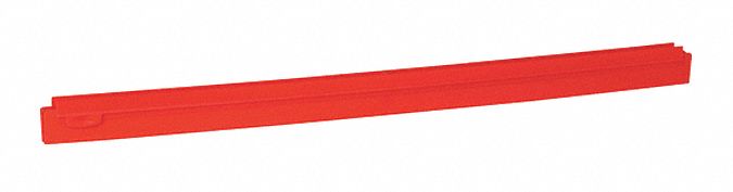 LAME DE RACLOIR DE RECHANGE,DRT/DBL,ROUGE,28 PO DE LARGEUR,CAOUT