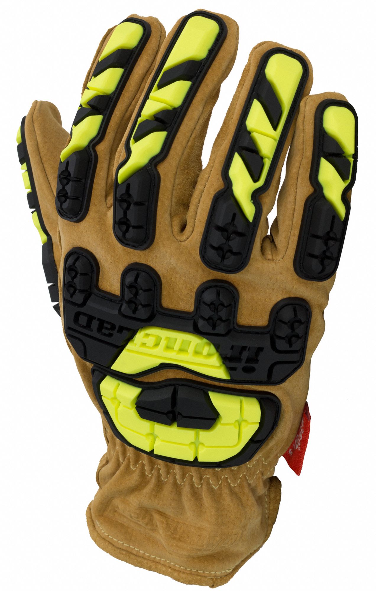LEATHER GLOVES,10-5/8 IN,PIGSKIN,PR