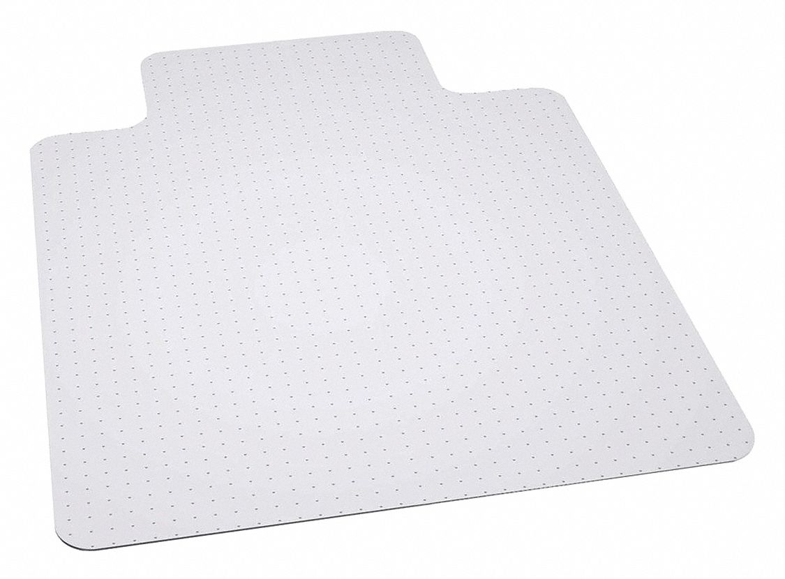Big and Tall Chair Mat, 36"x48", Clear