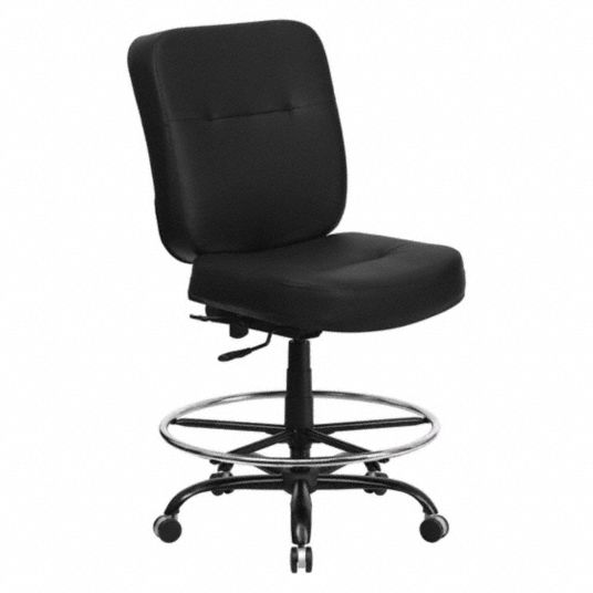 FLASH FURNITURE Draft Chair 400 lb. Capacity Black 192C41 WL