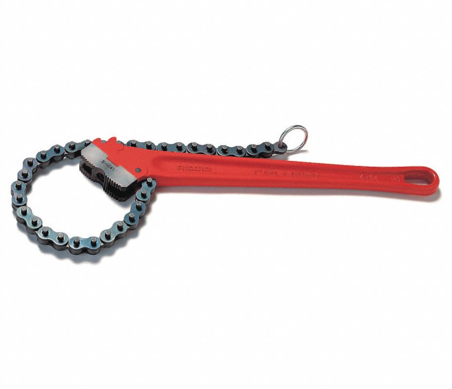 RIDGID Llave de Cadena, Longitud Total 13-3/16" con Capacidad de