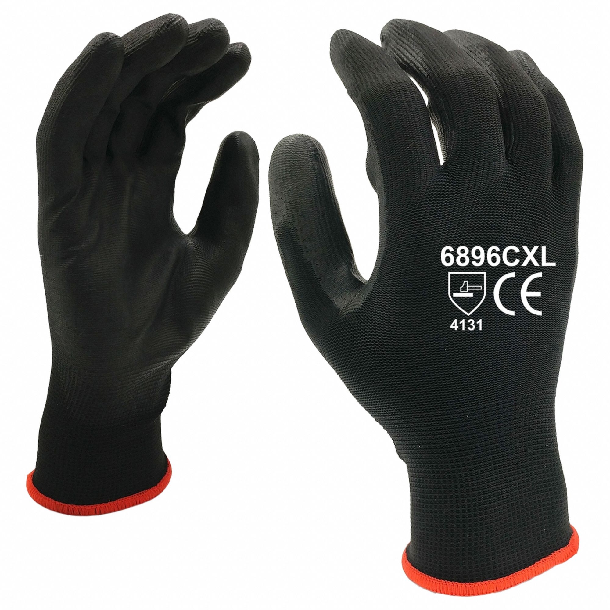 Gloves, ga., Black,