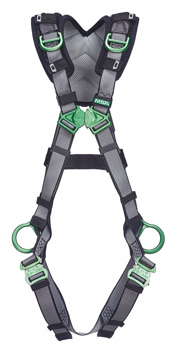 Full Body Harness: Confined Spaces/Positioning, Vest Harness, Quick-Connect / Quick-Connect, 2XL