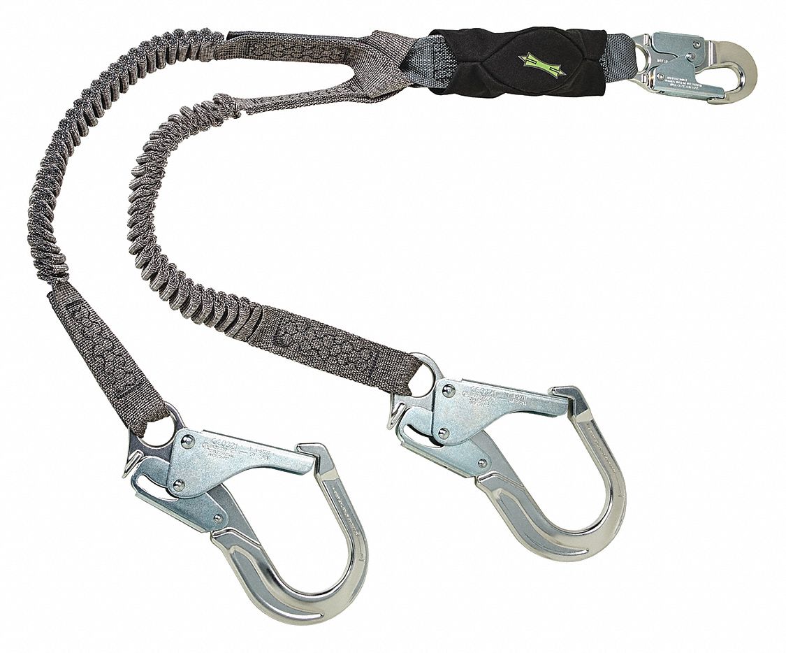 MSA ShockAbsorbing Lanyard 197EH910193555 Grainger