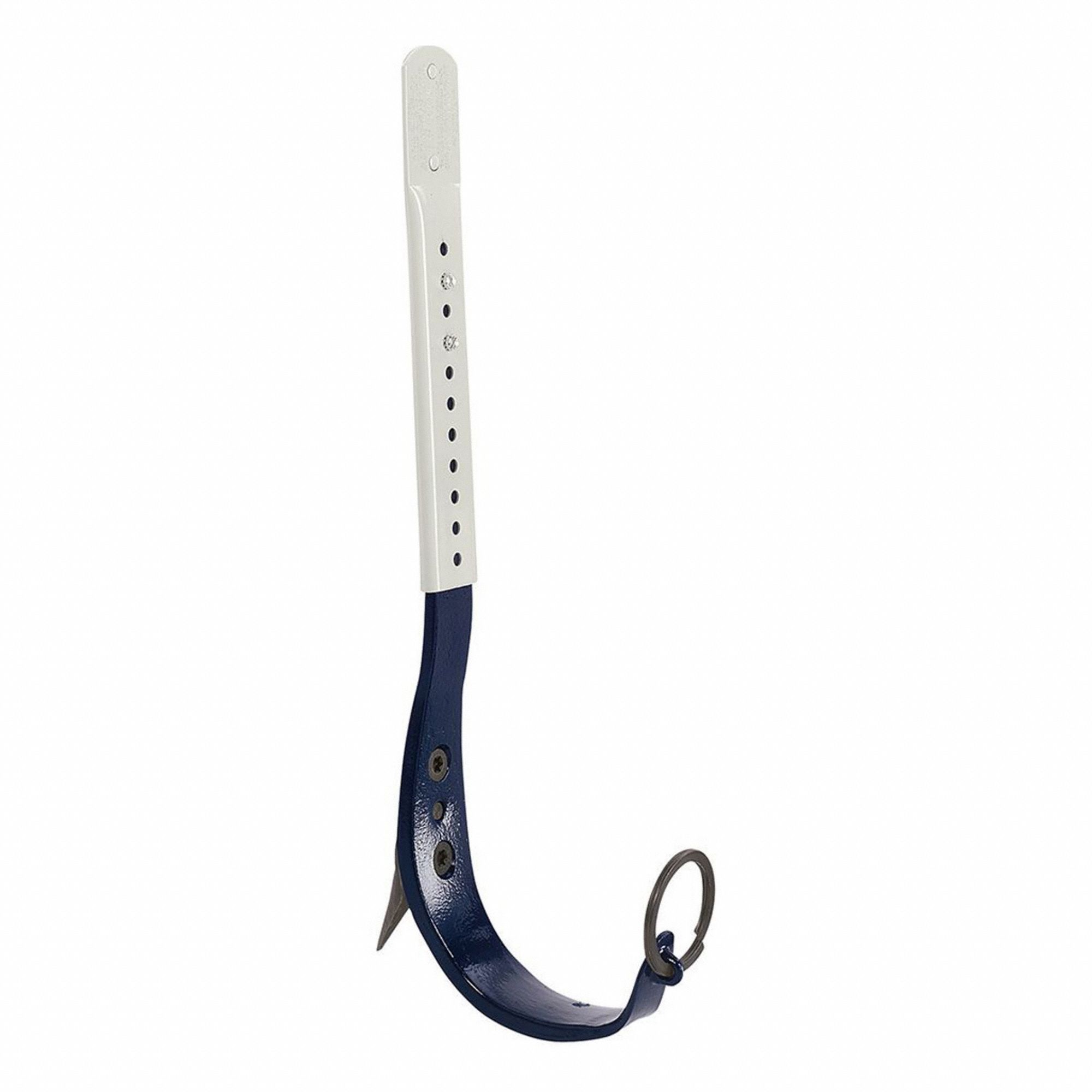 Pole Climbers: Steel, 1 5/8 in Gaff Lg, 17 in Climber Lg Min, 19 in Climber Lg Max, Std